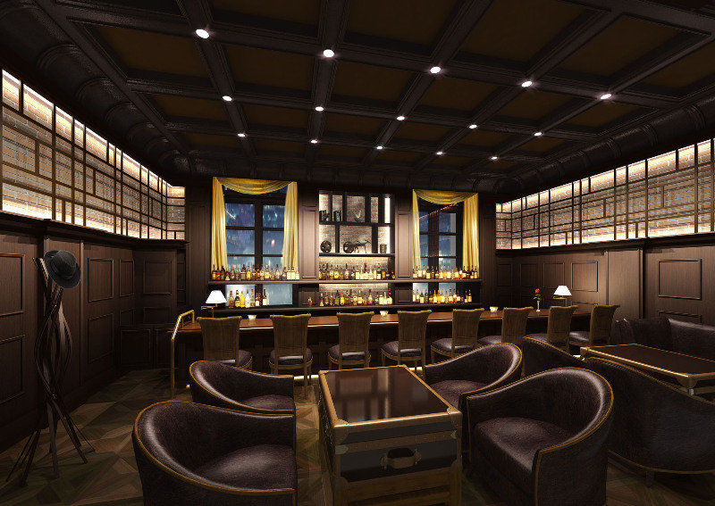 The Tokyo Station Hotel Exteriér fotografie The bar at the 2012 edition of the World Economic Forum